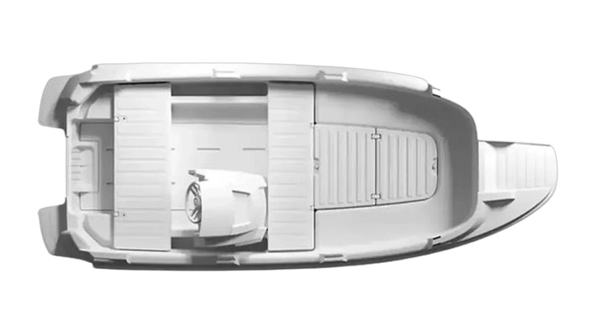 ROTO Nautica Hydra 450 seen from above