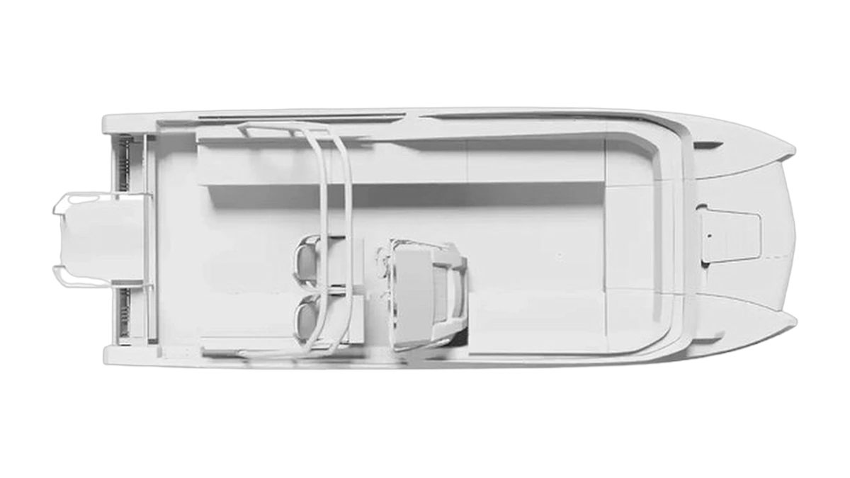ROTO Nautica Korkyra 650 seen from above